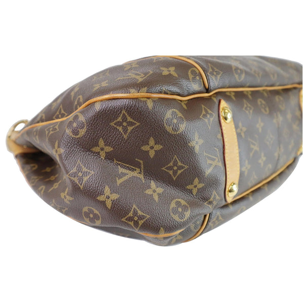 Louis Vuitton Galliera GM Monogram Canvas Tote Handbag brown.