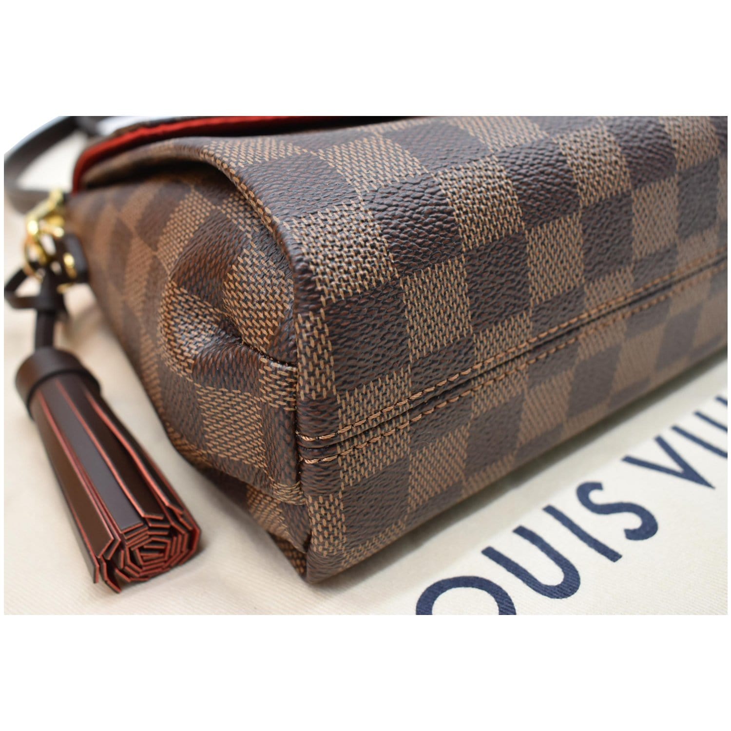 Louis Vuitton Croisette Crossbody bag in Damier Ebene Canvas
