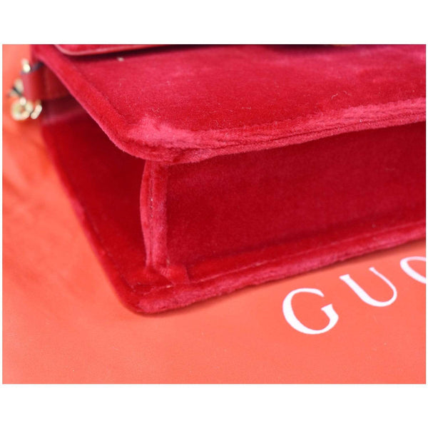 Gucci Broadway Mini Velvet Crossbody Bag used for sale