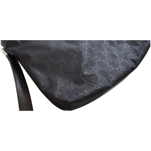 Gucci GG Monogram Nylon Small Handbag Black