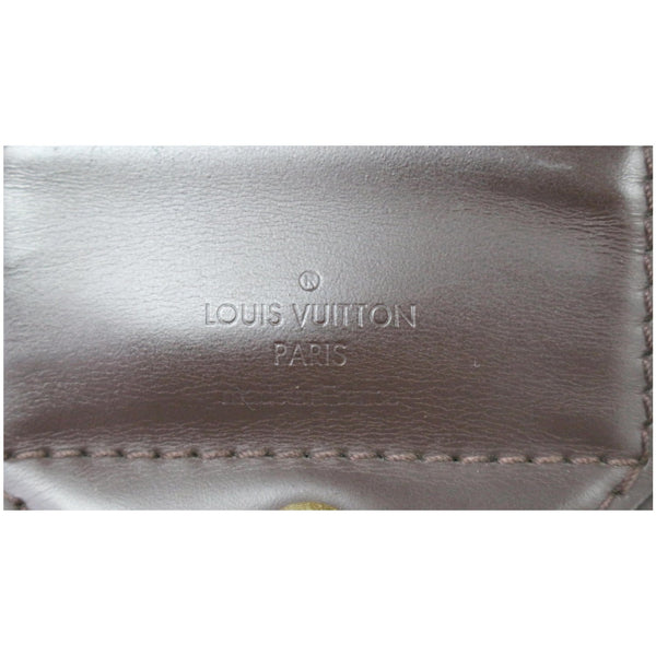 LOUIS VUITTON Sistina MM Damier Ebene Shoulder Bag Brown