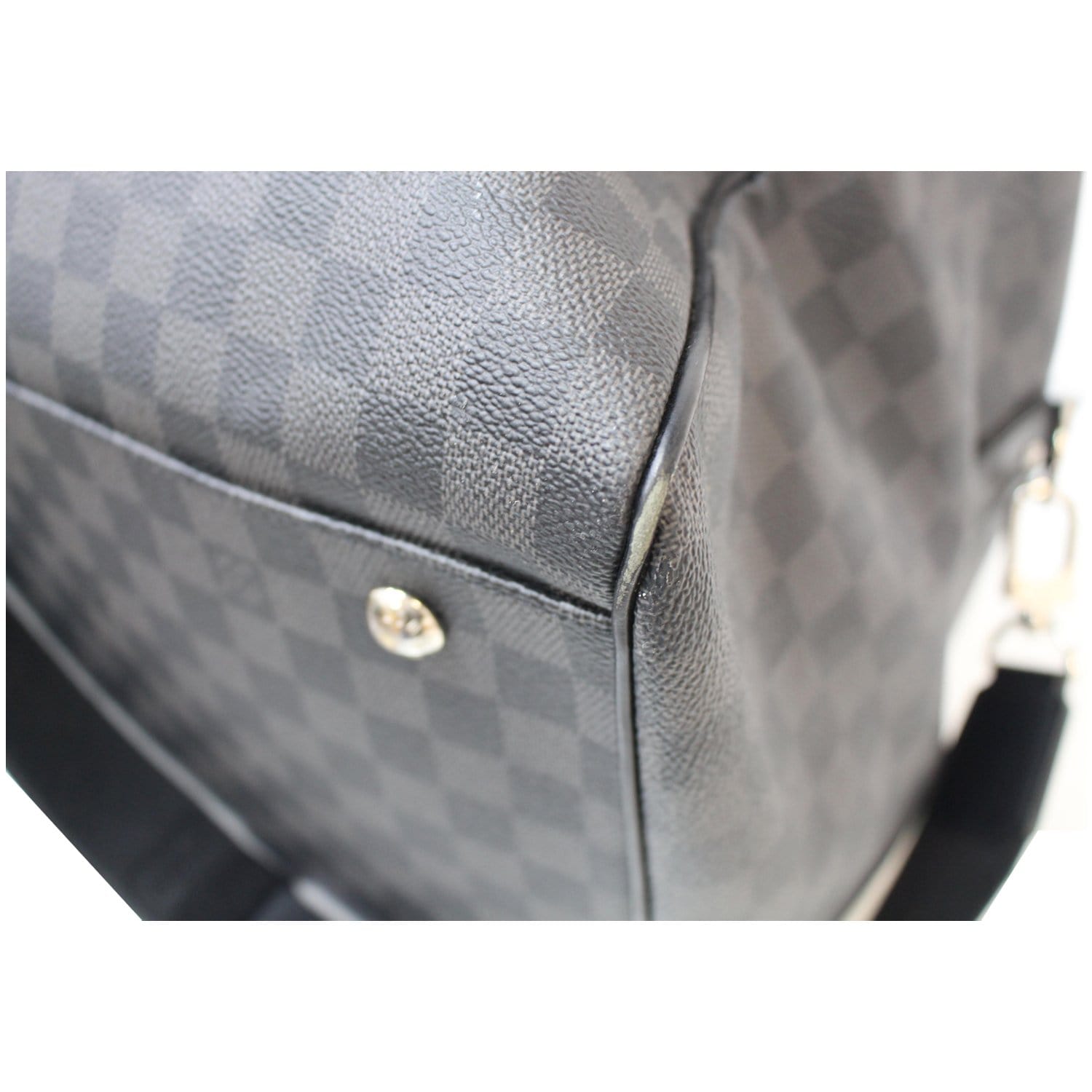 Louis Vuitton Roadster Handbag Damier Graphite Black 1895111