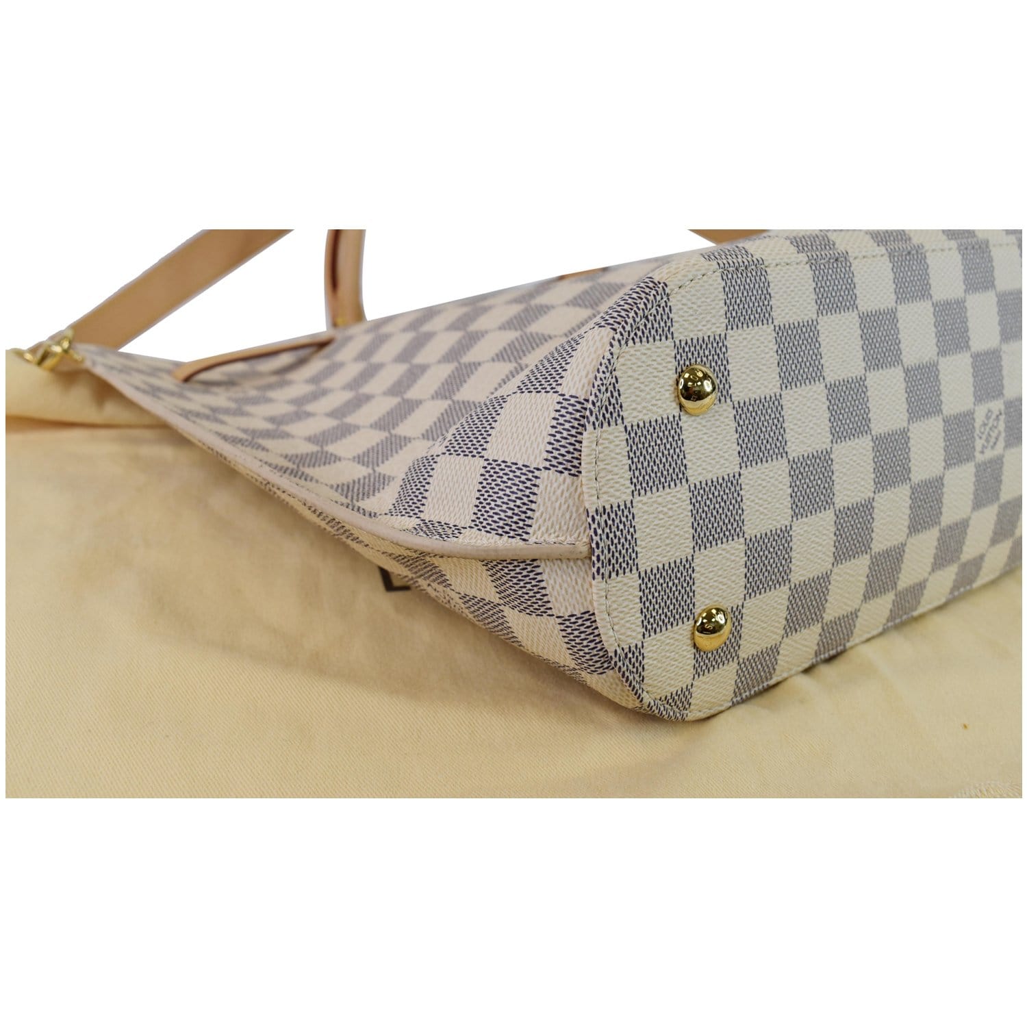 Girolata handbag Louis Vuitton White in Cotton - 29212348