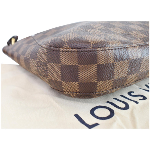 Louis Vuitton South Bank Besace Damier Ebene Bag  checked corner