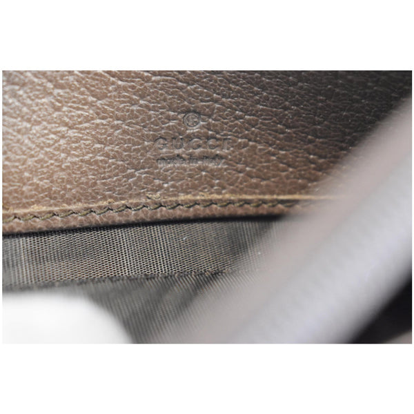 GUCCI Ophidia GG Continental Supreme Canvas Wallet Beige 523153