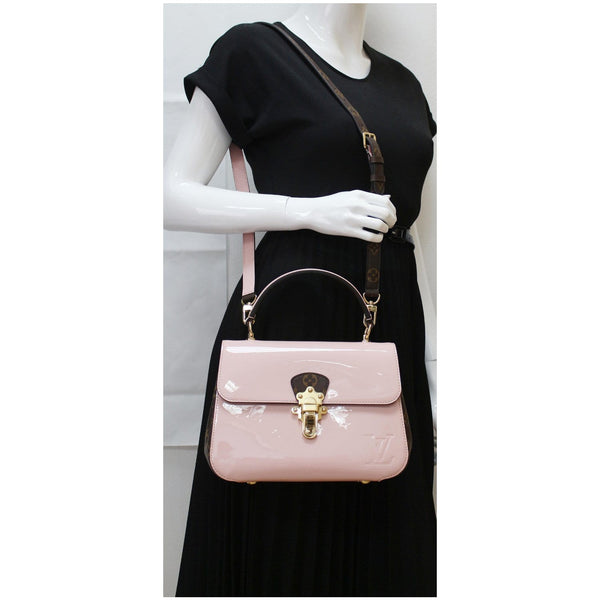 Louis Vuitton Cherrywood PM Patent Leather Shoulder Bag for women