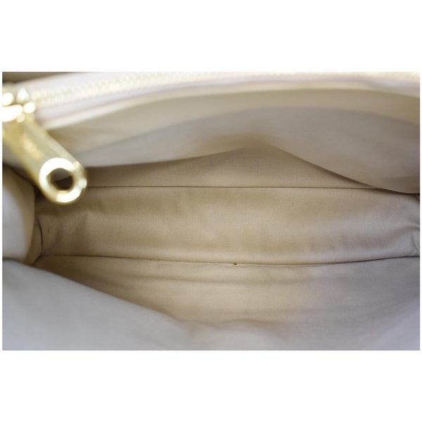 CHLOE Medium Aby Day Grained Leather Shoulder Bag Cream