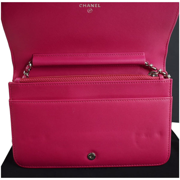 Chanel Diamond CC Canvas interior Crossbody Bag