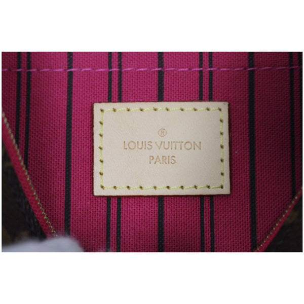 Louis Vuitton Pochette Wristlet Pouch Neverfull MM PARIS