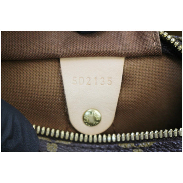 Louis Vuitton Speedy 30 Bandouliere Monogram Canvas Bag - lv item code