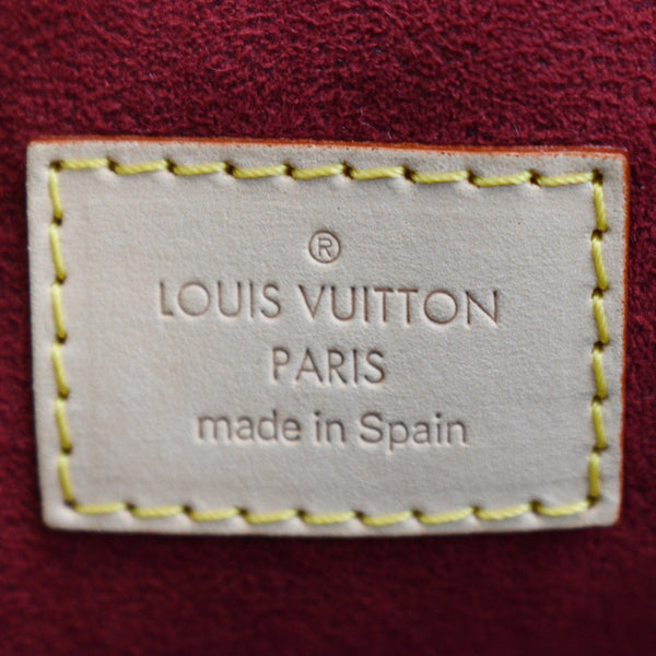 LOUIS VUITTON Courtney GM Monogram Canvas Shoulder Bag White