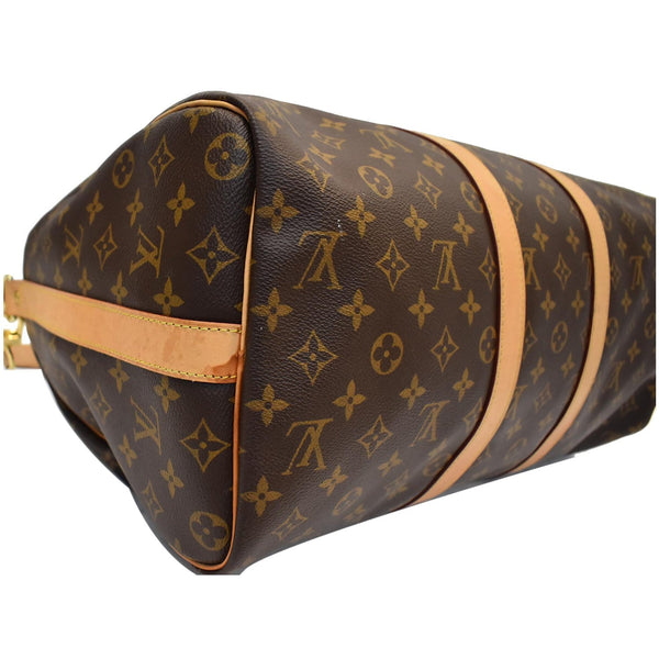 Louis Vuitton Keepall 45 Bandouliere Monogram Canvas Bag - side preview | DDH