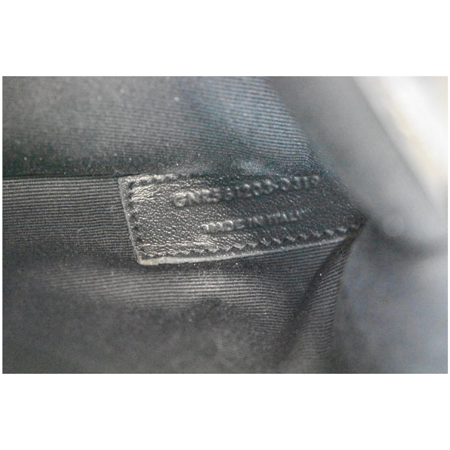 Saint Laurent Uptown envelope leather clutch bag - ShopStyle