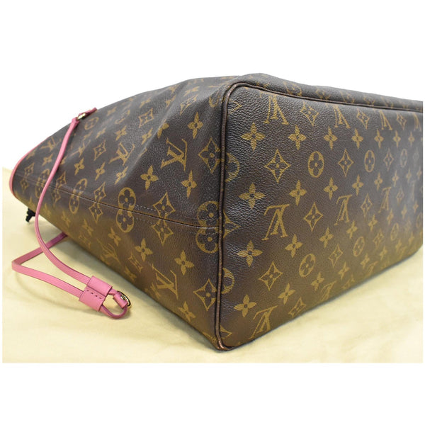 LOUIS VUITTON Neverfull GM Limited Edition Monogram Ikat Tote Bag Rose Velours