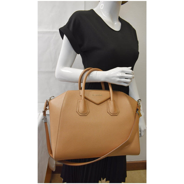 Givenchy Antigona Medium Leather Shoulder Handbag