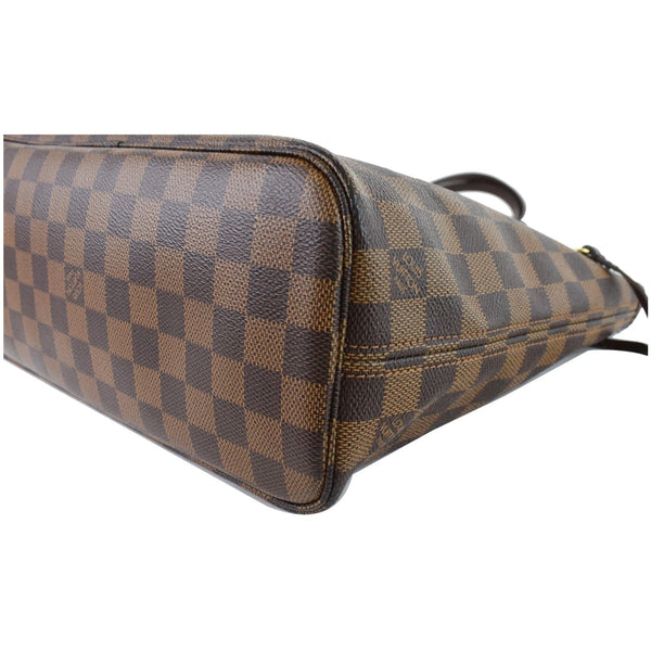 LOUIS VUITTON Neverfull PM Damier Ebene Shoulder Bag Brown