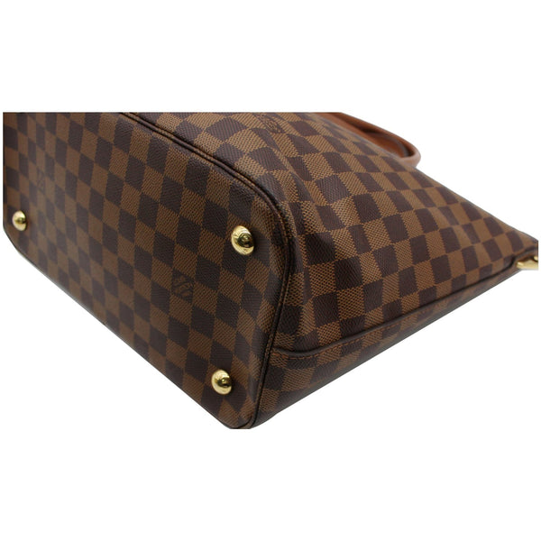 LOUIS VUITTON Belmont Damier Ebene Shoulder Bag Brown