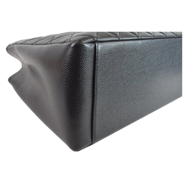 CHANEL Grand Shopping GST Caviar Leather Tote Bag Black
