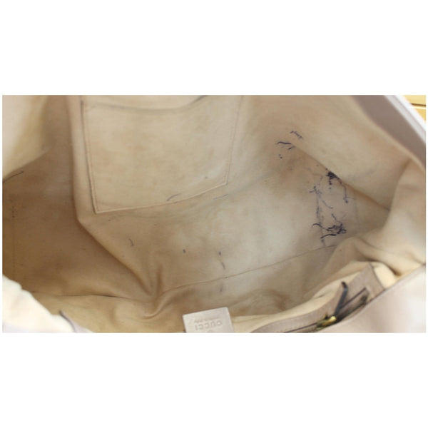 GUCCI Large GG Marmont Calfskin Matelasse Shoulder Bag Nude 498090