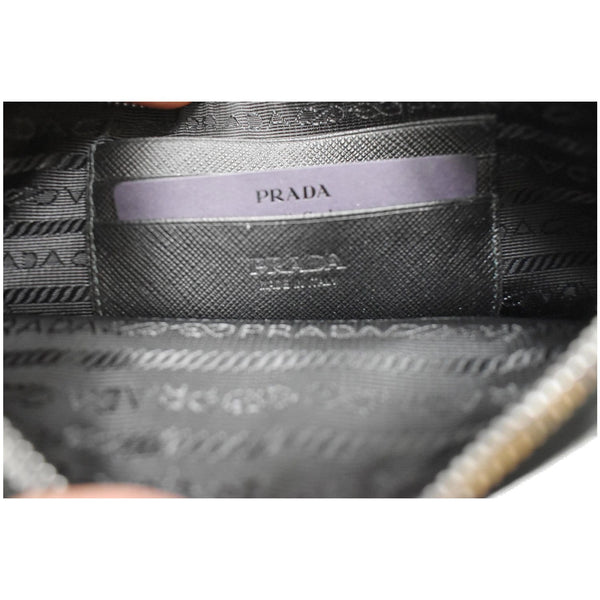 Prada Saffiano Leather Phone Pouch - made in Italy
