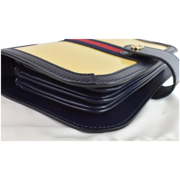 Gucci Imprime Web Ophidia Messenger Bag 547799 Yellow - black