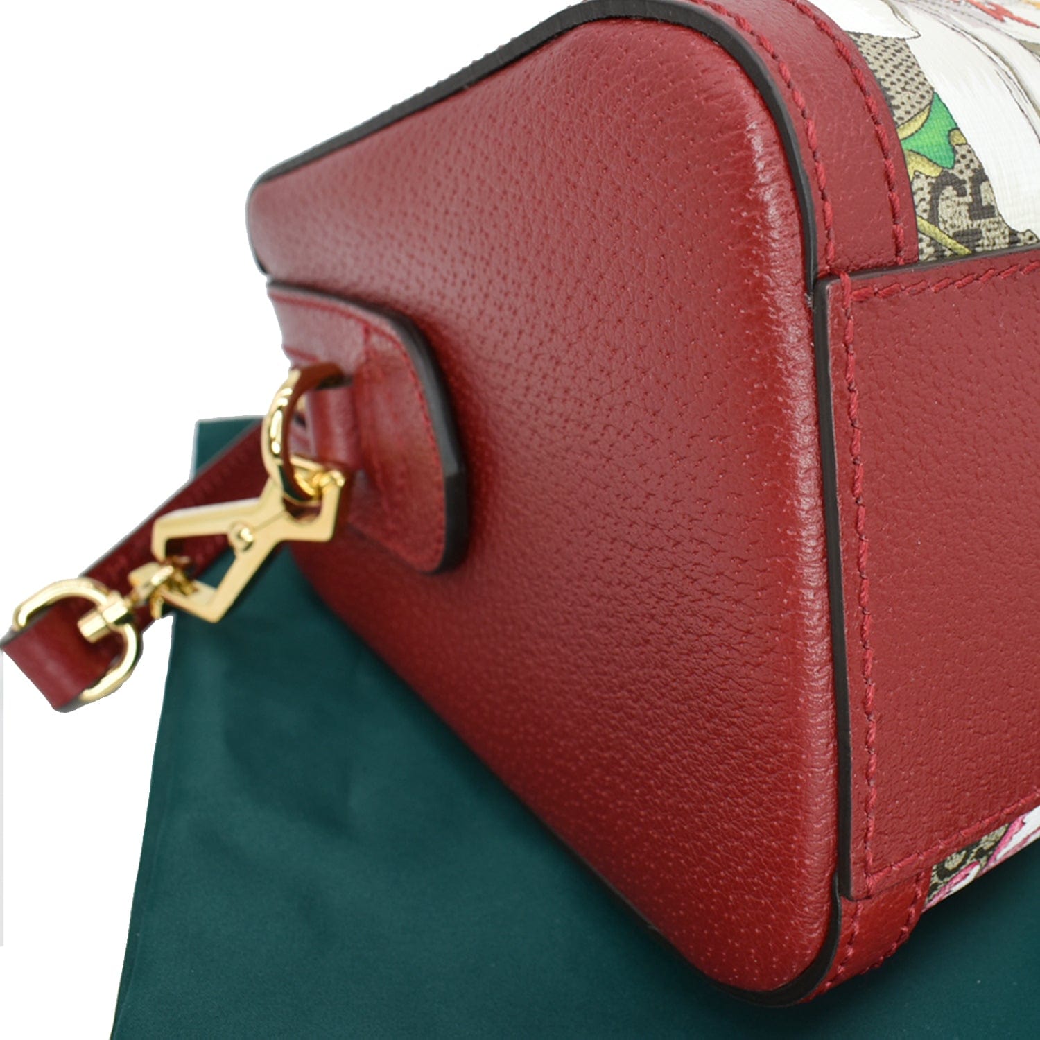 Gucci GG Supreme & Red Leather Apple Shoulder Bag, myGemma, NL