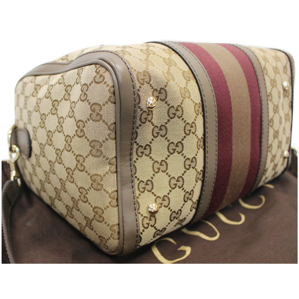 Gucci Vintage Web Original GG Boston Bag - women bag