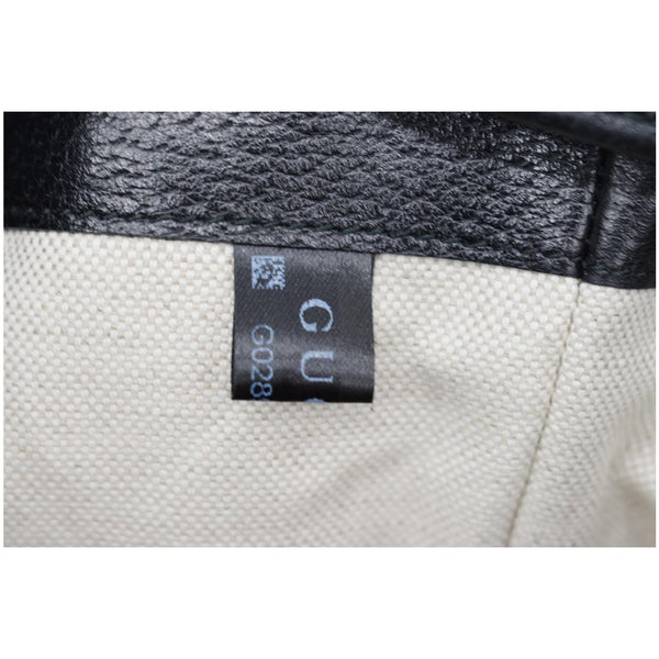 GUCCI GG Monogram Web Velvet Bucket Bag Brown 574960