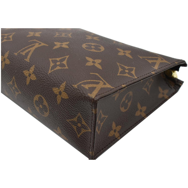 LOUIS VUITTON Toiletry 19 Monogram Canvas Cosmetics Pouch Brown