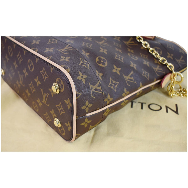 Louis Vuitton Carry All MM Bottom feet Shoulder Bag