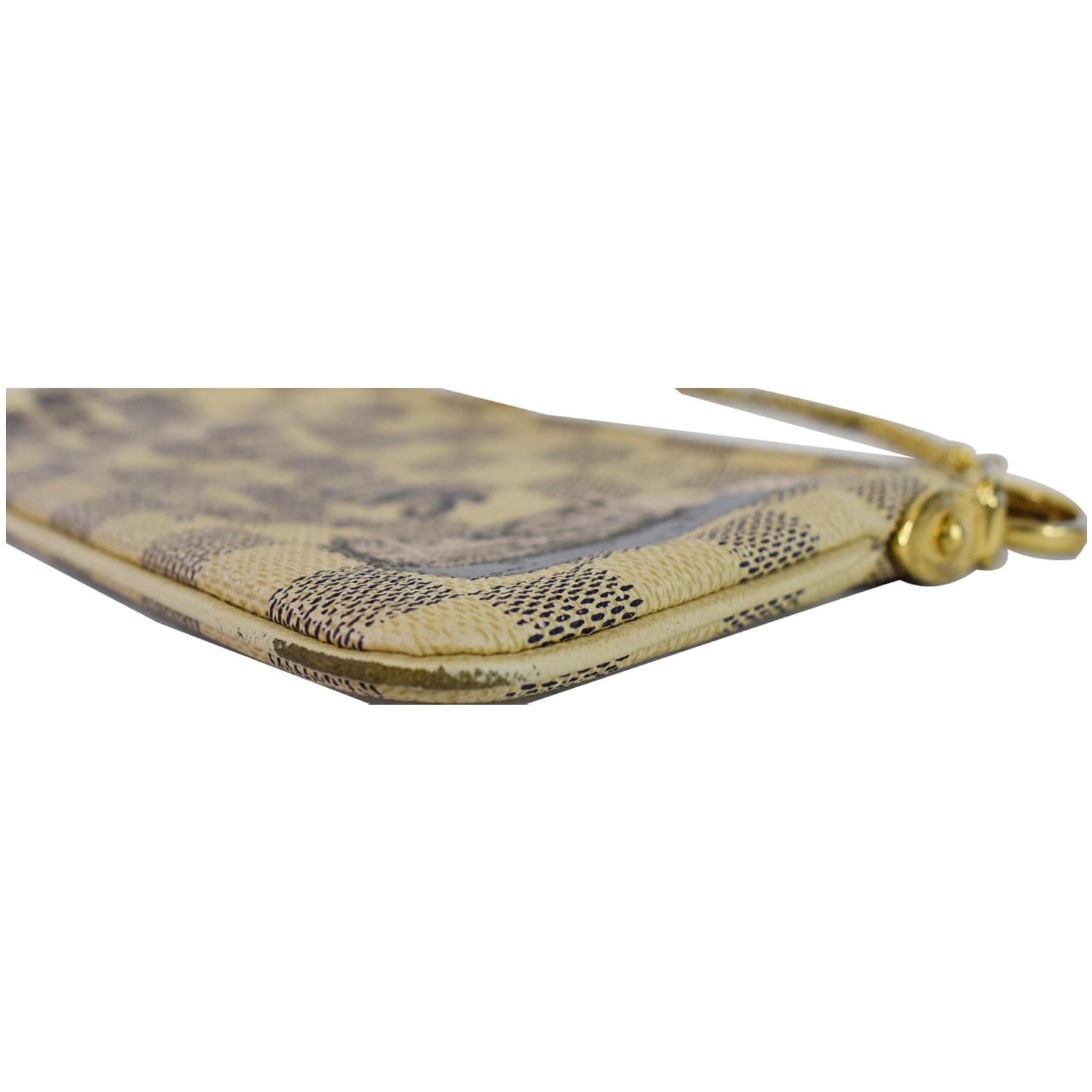 Authentic Louis Vuitton Mila Pochette Wristlet Clutch Wallet Purse