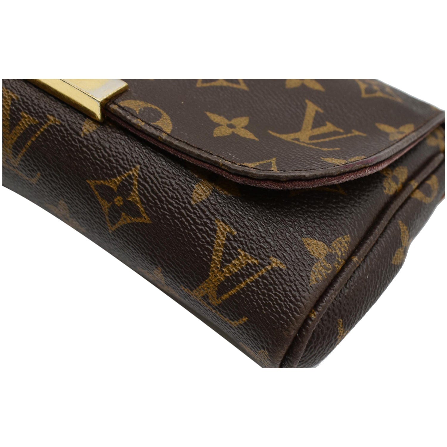 Serviette ambassadeur cloth clutch bag Louis Vuitton Brown in Cloth -  23718337