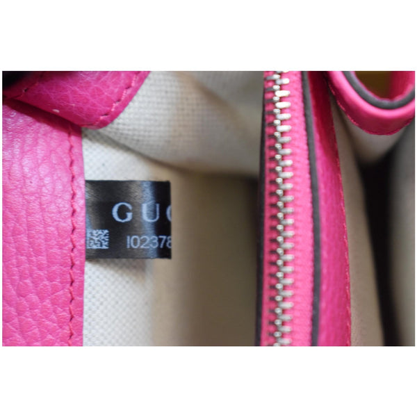 GUCCI Dionysus Small Leather Shoulder Bag 400249 Pink