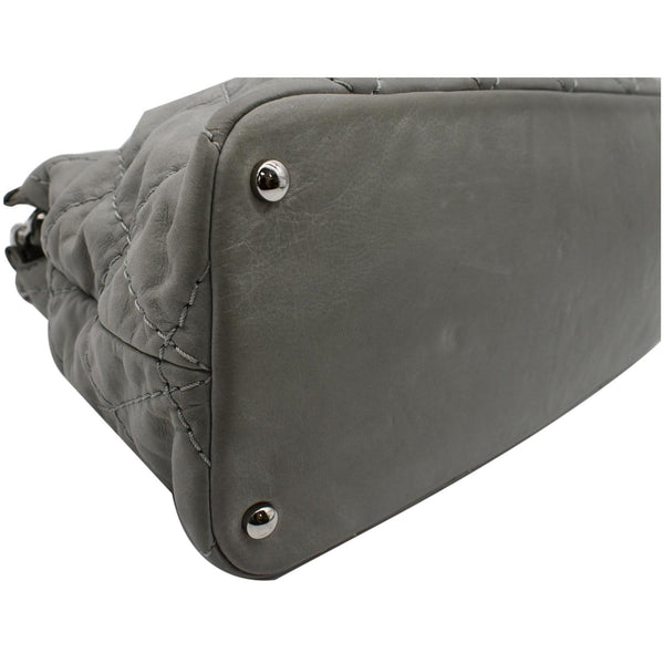 Gucci Wild Stitch CC Lambskin Leather Satchel Bag