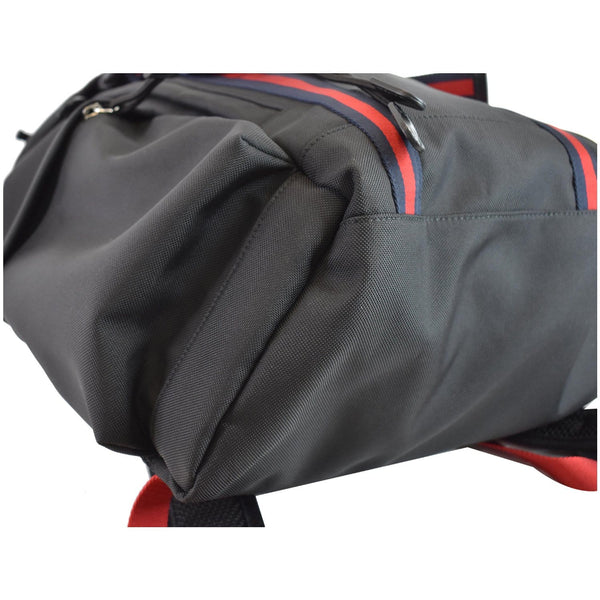 GUCCI Techno Fabric Backpack Bag Black 429037