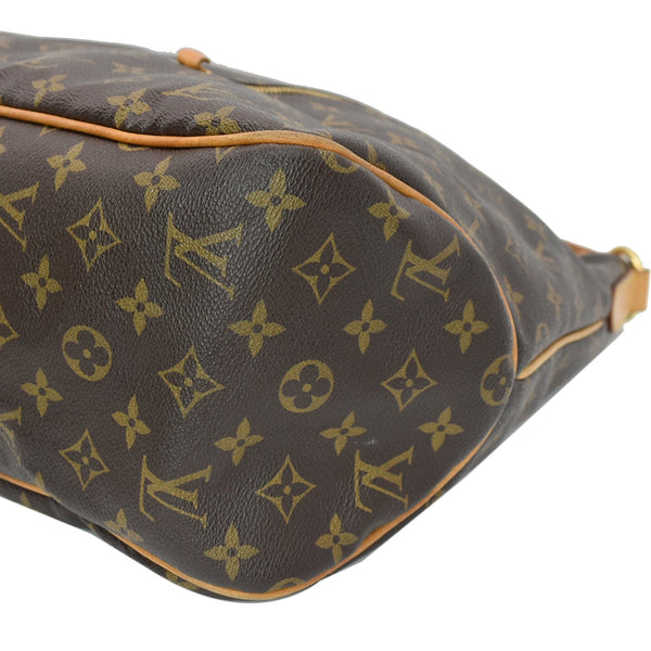 LOUIS VUITTON Delightful GM Monogram Canvas Hobo Bag Brown