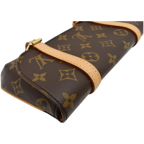 LOUIS VUITTON Marelle PM Monogram Canvas Shoulder Bag Brown