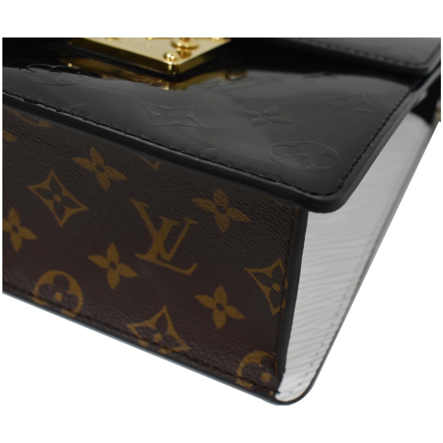 Shop Louis Vuitton Monogram Canvas Street Style Leather Small