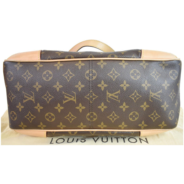 Louis Vuitton Estrela MM Canvas handbag bottom