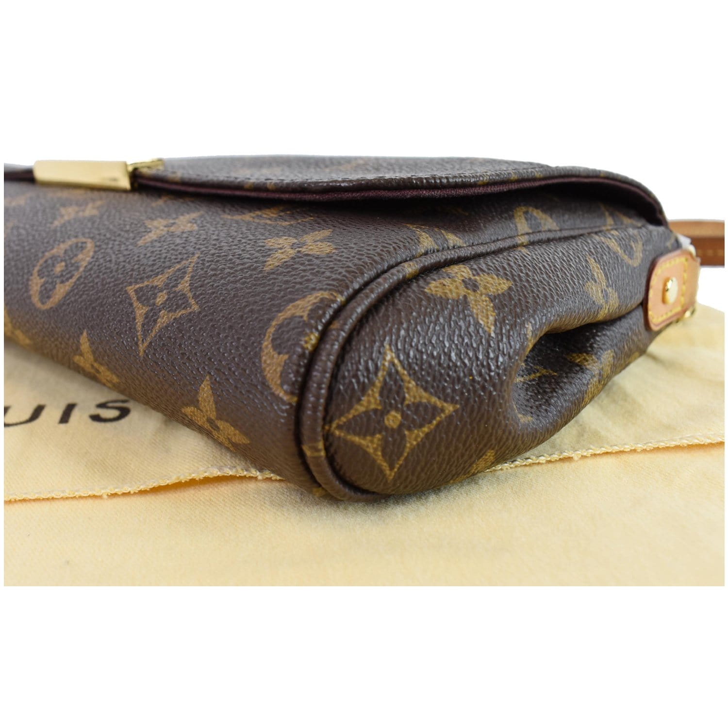 Dauphine cloth crossbody bag Louis Vuitton Brown in Cloth - 32573790