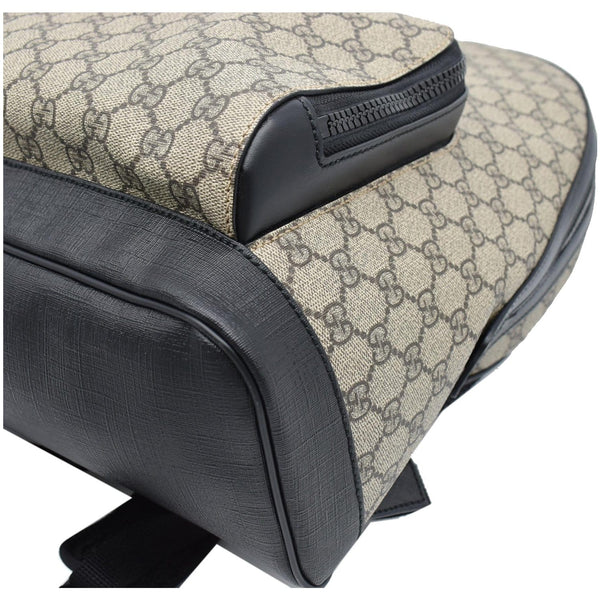 GUCCI GG Monogram Supreme Backpack Bag Beige 406370