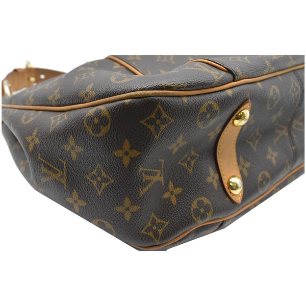 LOUIS VUITTON Galliera PM Monogram Canvas Hobo Shoulder Bag Brown