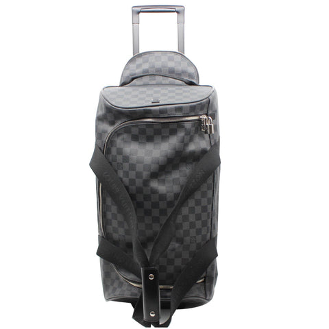 LOUIS VUITTON Neo Eole 55 Damier Graphite Rolling Travel Bag Black