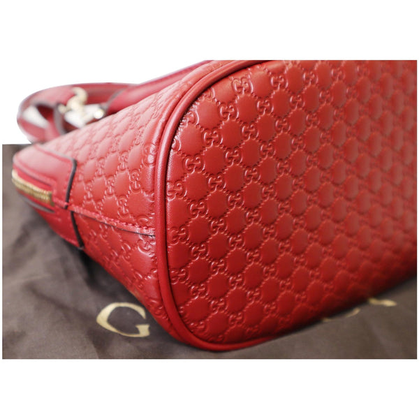 Gucci Dome Convertible Micro Guccissima Hand Bag for women