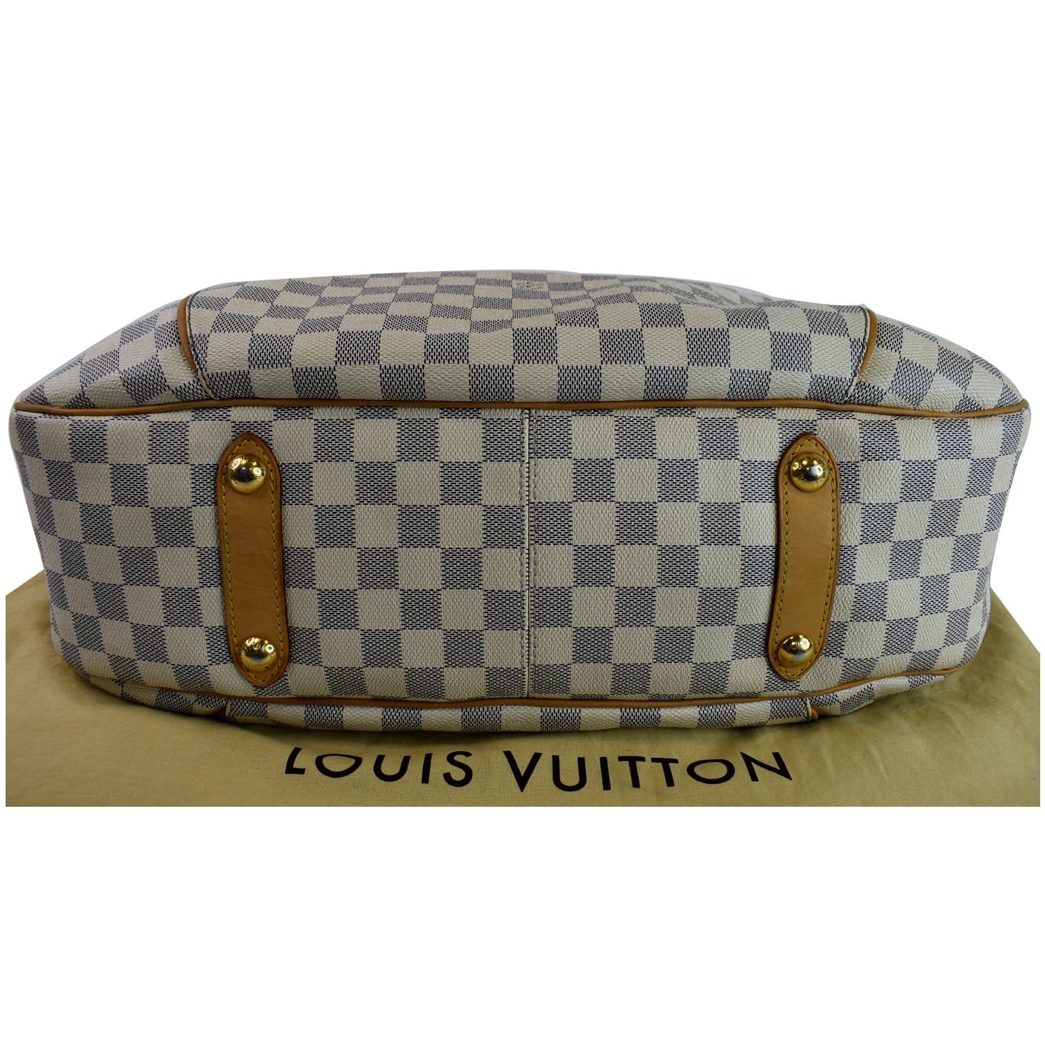 Louis Vuitton Blue/White Damier Azur Galliera - ShopStyle Shoulder