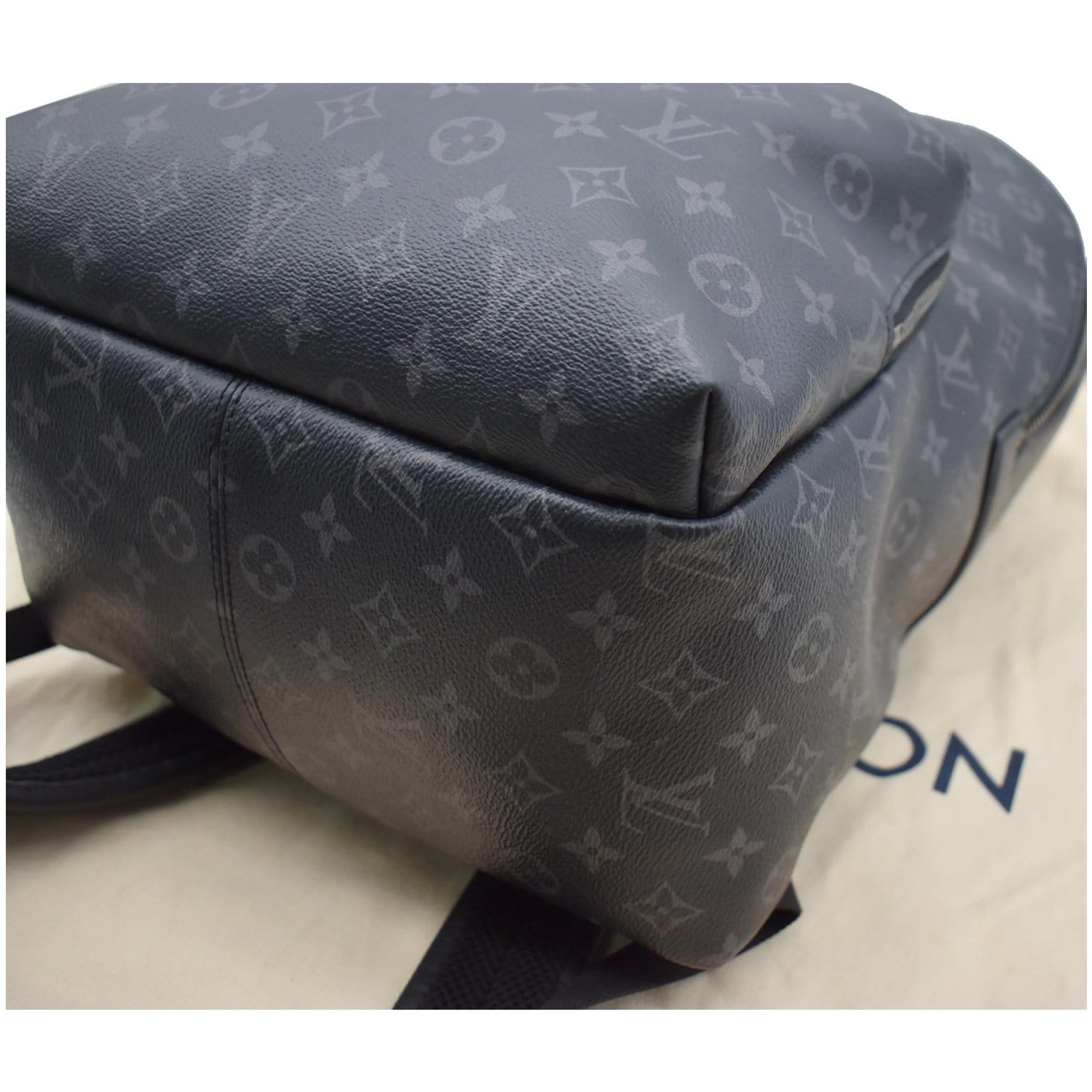 LOUIS VUITTON Discovery PM Monogram Eclipse Backpack Bag Black