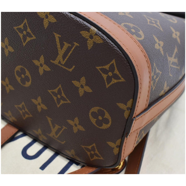 LOUIS VUITTON Dauphine PM Monogram Reverse Canvas Backpack Brown