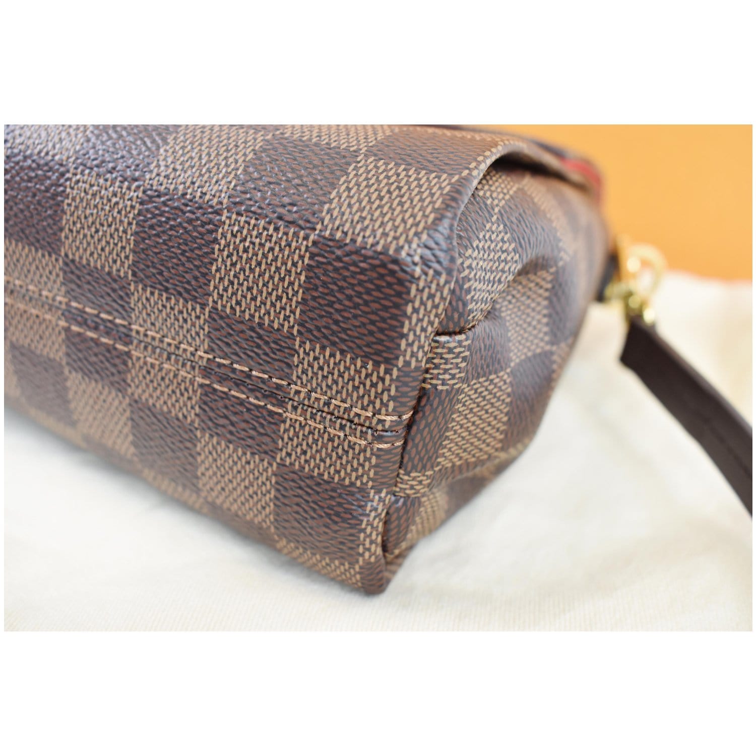 PRELOVED Louis Vuitton Damier Ebene Croisette Crossbody Handbag 011923 –  KimmieBBags LLC