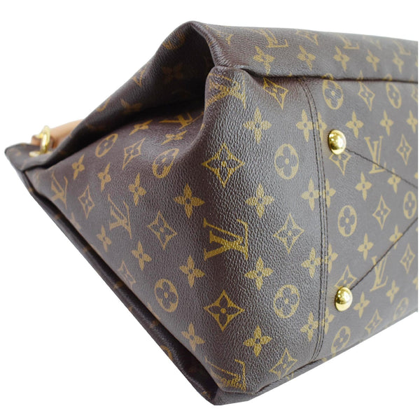 Louis Vuitton Artsy MM Monogram Canvas Shoulder Bag - corner bottom