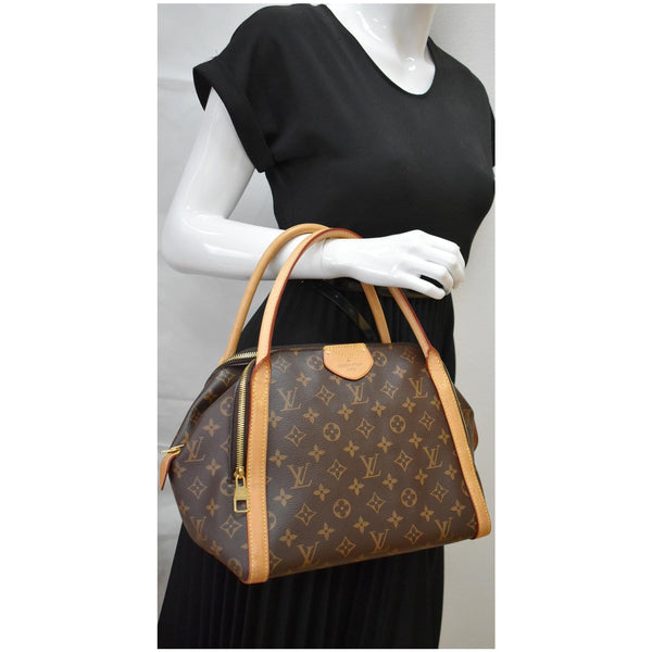 LOUIS VUITTON Marais MM Monogram Canvas Satchel Bag